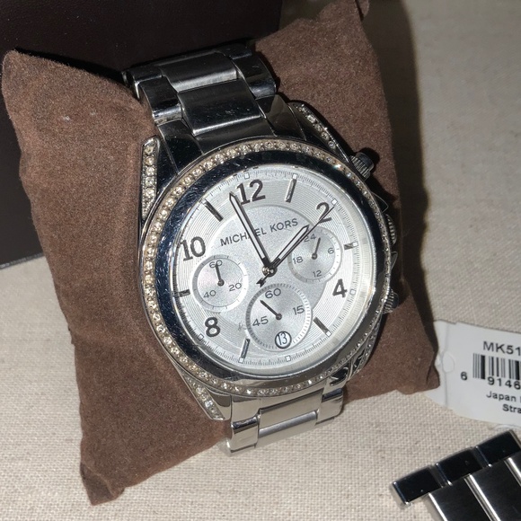 Michael Kors Womens Silver Watch